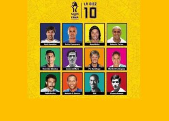 Ronaldinho, Roberto Carlos, Raúl y Cannavaro, en el Salón de la Fama