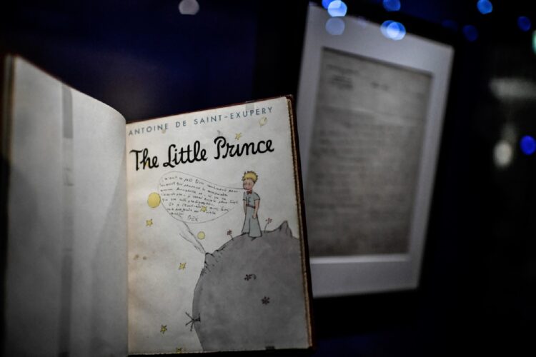 Francia expone el manuscrito de ‘El Principito’