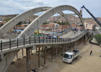La gigante infraestructura inutilizada en Cochabamba. Foto: La Razón-archivo