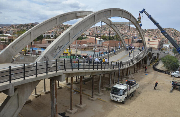 La gigante infraestructura inutilizada en Cochabamba. Foto: La Razón-archivo