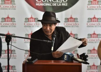 En medio de crisis, Quispe niega coordinación para la elección de directiva en el Concejo de La Paz