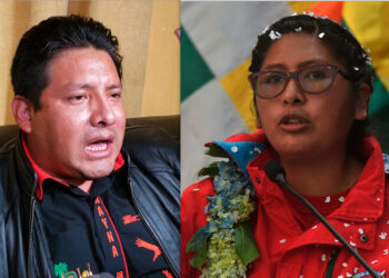 Santos Quispe y Eva Copa, de aliados políticos a enemigos.