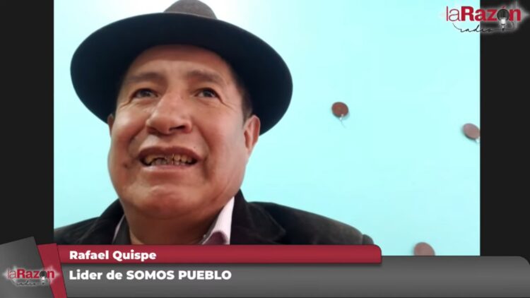 Rafael Quispe anuncia el fin de la alianza con Iván Arias, en La Razón.