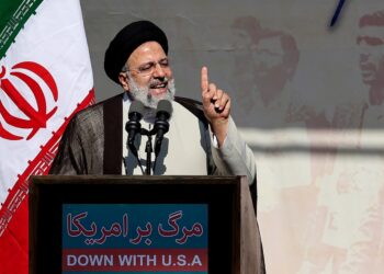 Raisi ha aprovechado para instar a los estudiantes a valorar el progreso logrado por Irán. Foto: AFP