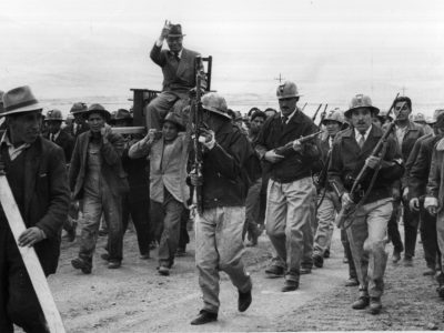 Los mineros, protagonistas de la Revolución de 1952. Foto: La Razón-archivo
