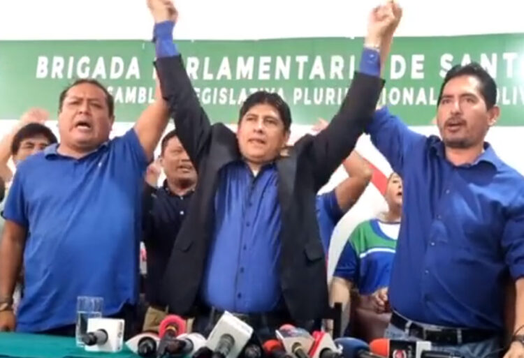 Cuéllar anuncia procesos y se estrella contra la dirección del MAS y el entorno de Morales