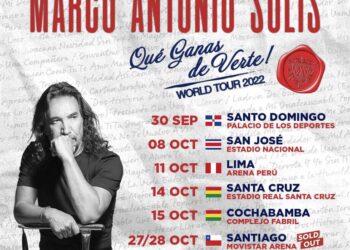 El cartel que publicó Marco Antonio Solis.