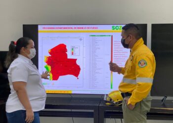 En lo que va del año se han incendiado 1.462 hectáreas de bosque en el departamento de Santa Cruz