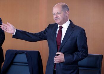 El canciller alemán, Olaf Scholz, ha emplazado a a Rusia a descartar el uso de armas nucleares. Foto: AFP