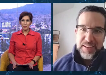 Claudia Benavente y Sergio Pascual, en el Piedra, Papel y Tinta de este miércoles.