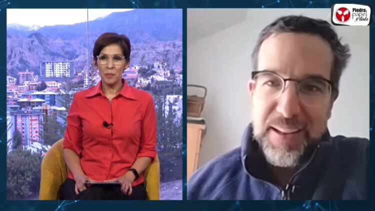 Claudia Benavente y Sergio Pascual, en el Piedra, Papel y Tinta de este miércoles.
