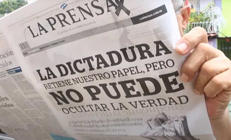 Nueve años de cárcel para gerente de diario crítico de Ortega en Nicaragua
