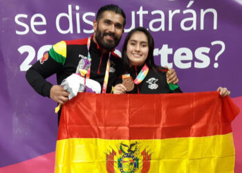 La boliviana Plata gana bronce en el karate de Rosario