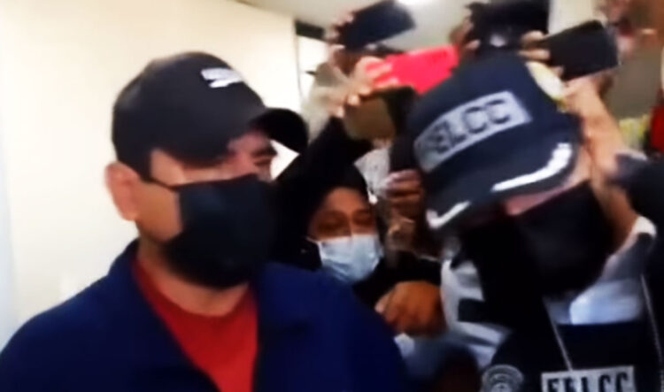 Coronel Cabezas tras ser enviado a la cárcel: ‘Es la presión, pues’