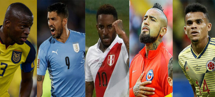 Ecuador, Uruguay, Perú, Chile y Colombia, entre la gloria y la agonía