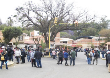 En Tarija hubo amague de enfrentamiento entre sectores