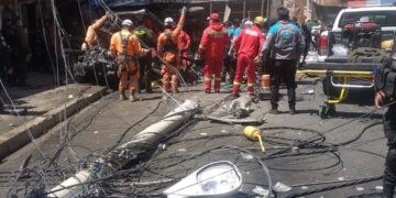 Una persona muerta y siete heridas en accidente en Tembladerani. Foto: RRSS