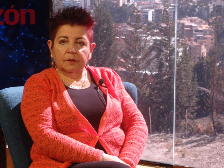 Teresa Morales, en Piedra, Papel y Tinta, de La Razón