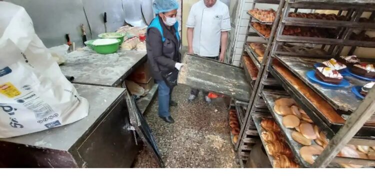 Todos Santos: Hallan insumos vencidos y utensilios sucios en hornos, se suspendió a siete