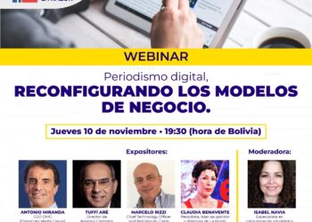 Webinar de La Razón: ‘Periodismo digital, reconfigurando los modelos de negocio’