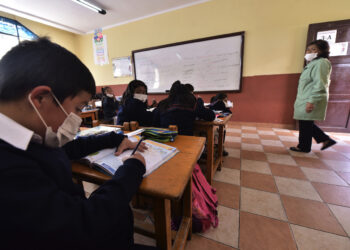 Las clases comenzarán con el 21,6% de escolares vacunados con el esquema completo