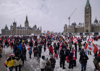 Los manifestantes de Ottawa no desisten pues no tienen ‘nada que perder’