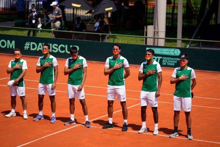 Bolivia y Perú se enfrentarán en la Davis con el mismo equipo que enfrentó a Bélgica