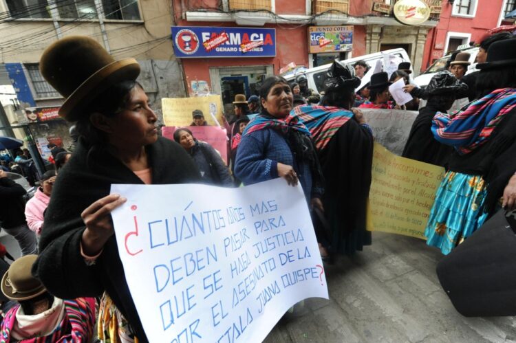 A 10 años del asesinato de la exconcejal Quispe, ACOBOL denuncia impunidad y retardación de justicia