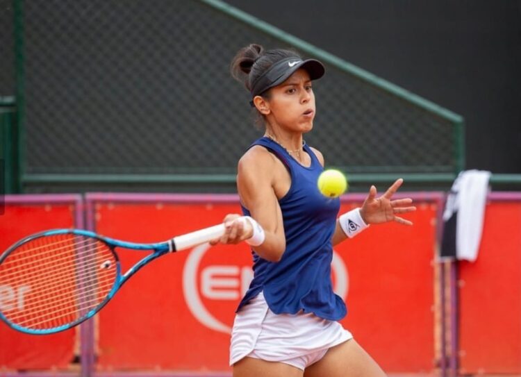 La tenista Zeballos da pelea en su debut en un torneo WTA 250