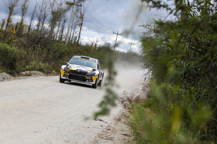 Saba es el más veloz de la primera etapa del Rally Andaluz
