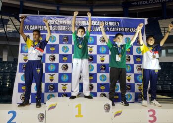 Bolivia suma oro y dos bronces en el Sudamericano de karate