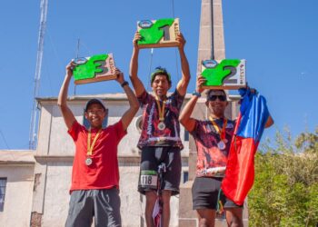 Los atletas Huanca y Vera, de La Paz, triunfan en el Tupiza Skyrunning