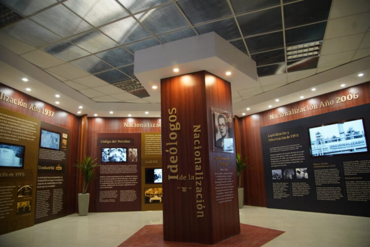 Arce inaugura un museo de nacionalización ‘para que nunca más se privaticen los recursos naturales’