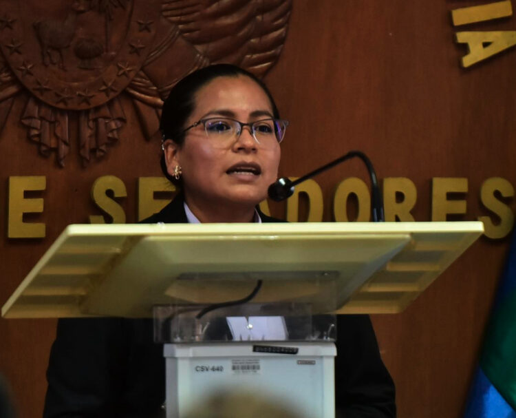 CC define a Cossio como su candidata a la Defensoría del Pueblo