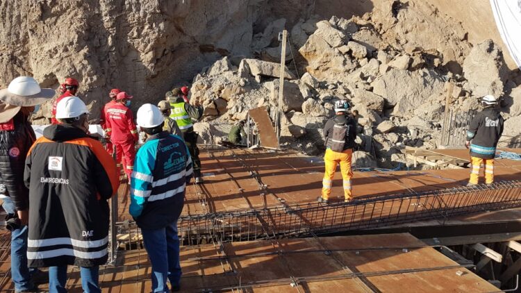 Arias sobre el talud caído: Palca da autorización para la construcción y ahora ‘ni aparece’