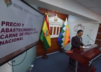 Viceministro Silva afirma que el precio de la carne de pollo bajó en los mercados del país