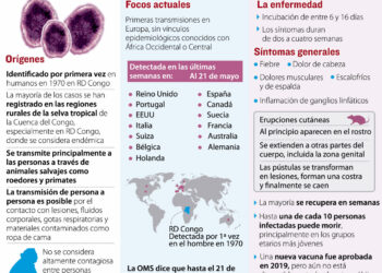 El Ministerio de Salud descarta casos confirmados de viruela del mono en el país