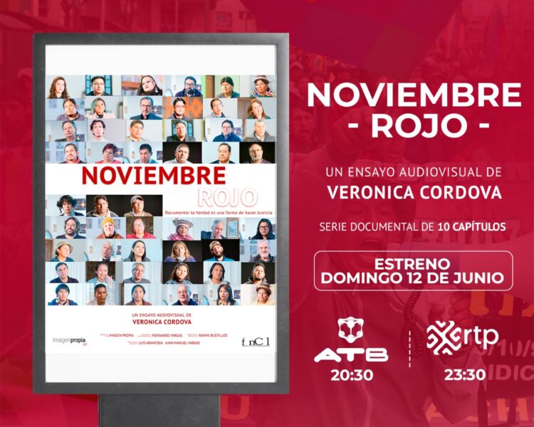 Se estrena ‘Noviembre rojo’, audiovisual de Verónica Córdova sobre la crisis de 2019