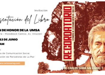 Carlos Soria Galvarro presenta sus memorias en un libro que incluye matices de ficción