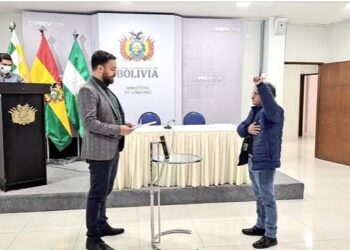 Posesión de Ismael Téllez Jiménez como nuevo Viceministro de Régimen Interior y Policía.