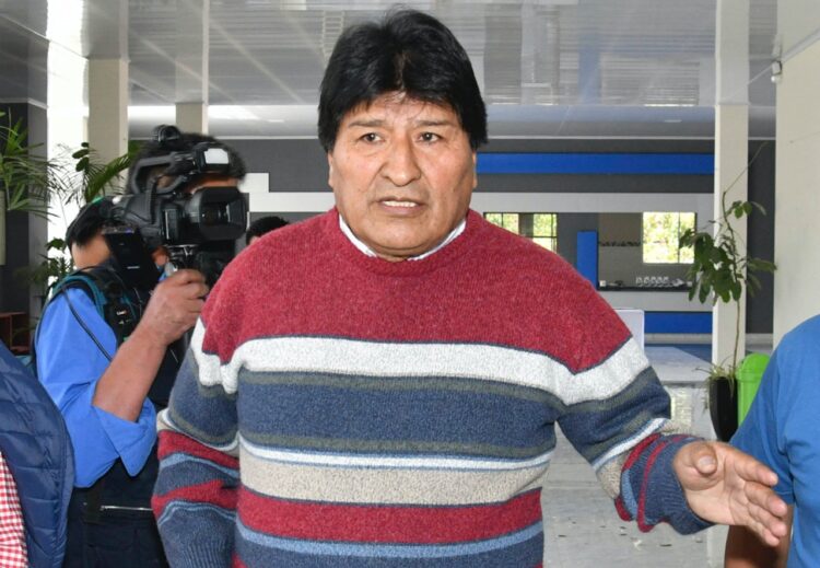 Morales asegura que la ‘derecha golpista’ ejecuta un plan de ‘destrucción’ en su contra