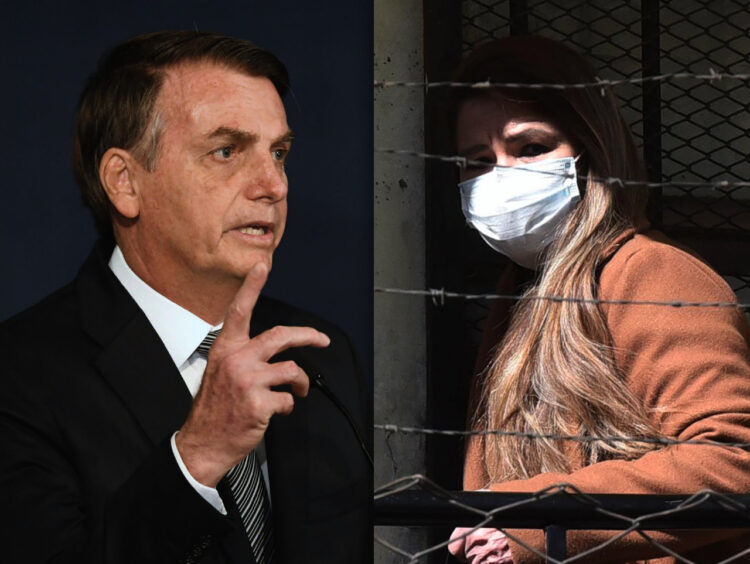 El presidente Jair Bolsonaro ofrece asilo a la exmandataria Jeanine Añez