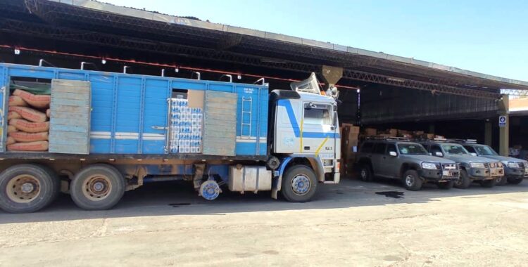 La Aduana incauta tres camiones con 44 toneladas de cerveza y harina argentina en Tarija
