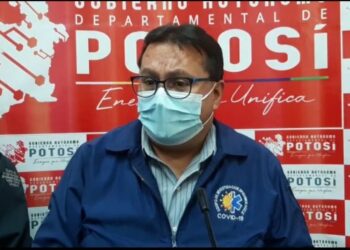 Huáscar Alarcón, jefe de Epidemiología del Sedes Potosí.