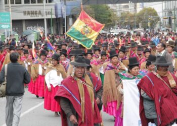Pacto de Unidad asegura la presencia de ‘ponchos rojos’ en la movilización del jueves