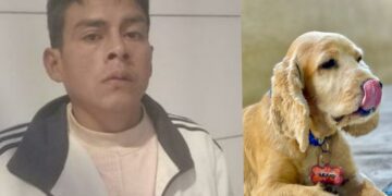 El biocida Ronny Mendoza y el perrito Toffy