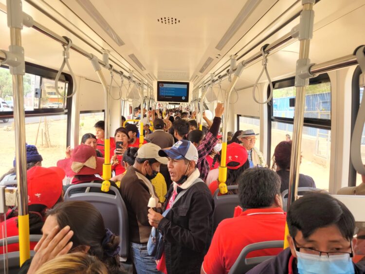 En un día, 3.500 personas disfrutaron de la experiencia del tren urbano