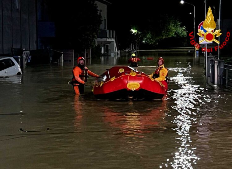 Nueve muertos en Italia por una violenta tormenta