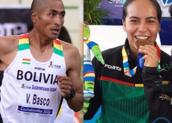 Basco y Espejo son los abanderados de Bolivia en los Suramericanos