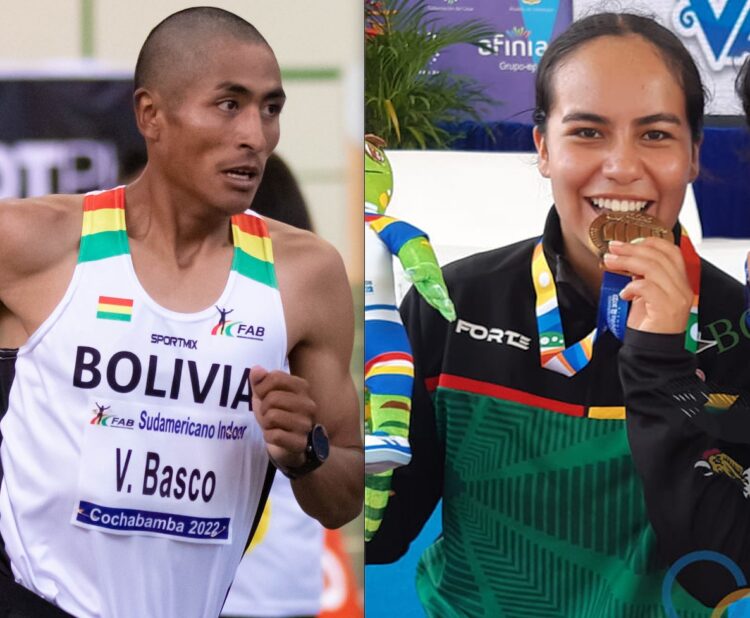 Basco y Espejo son los abanderados de Bolivia en los Suramericanos